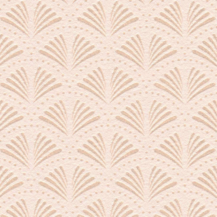 Rozā tapetes ar struktūru un metālisku rakstu AS 379572 Tapetenshop.lv