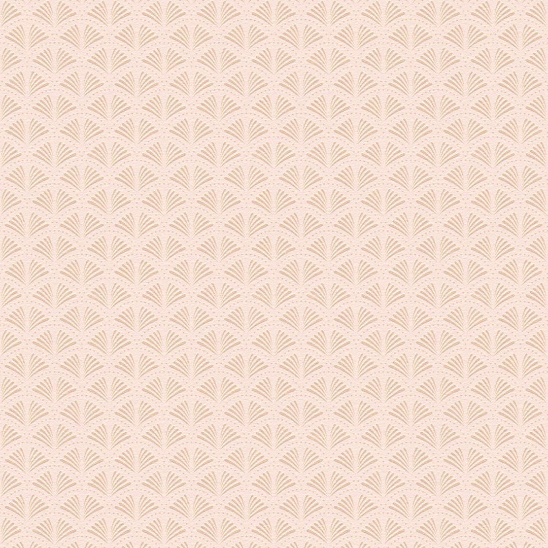 Rozā tapetes ar struktūru un metālisku rakstu AS 379572 Tapetenshop.lv