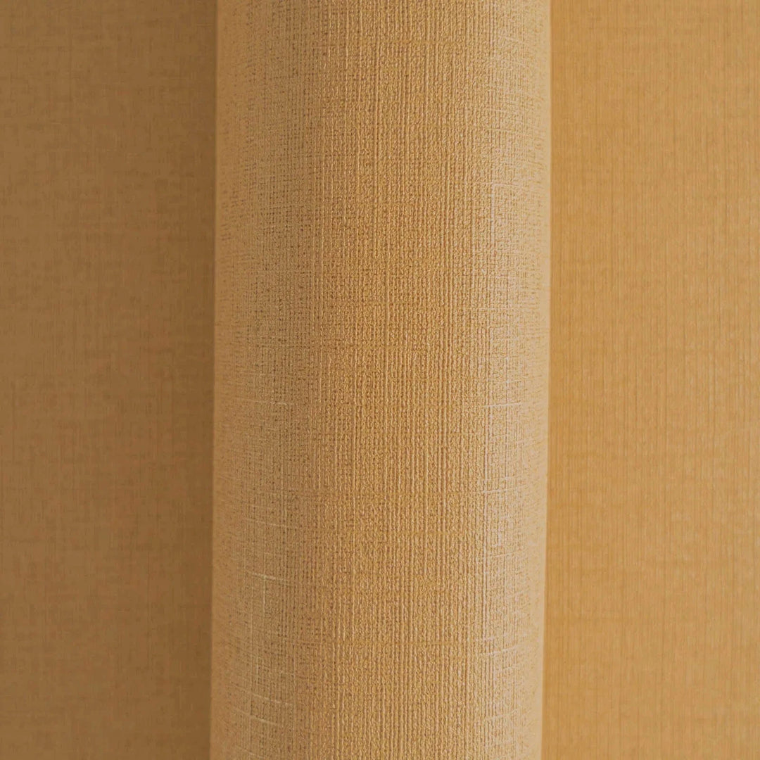 Sinepju dzeltenas tapetes ar tekstila reljefa struktūru AS 371784 AS Creation