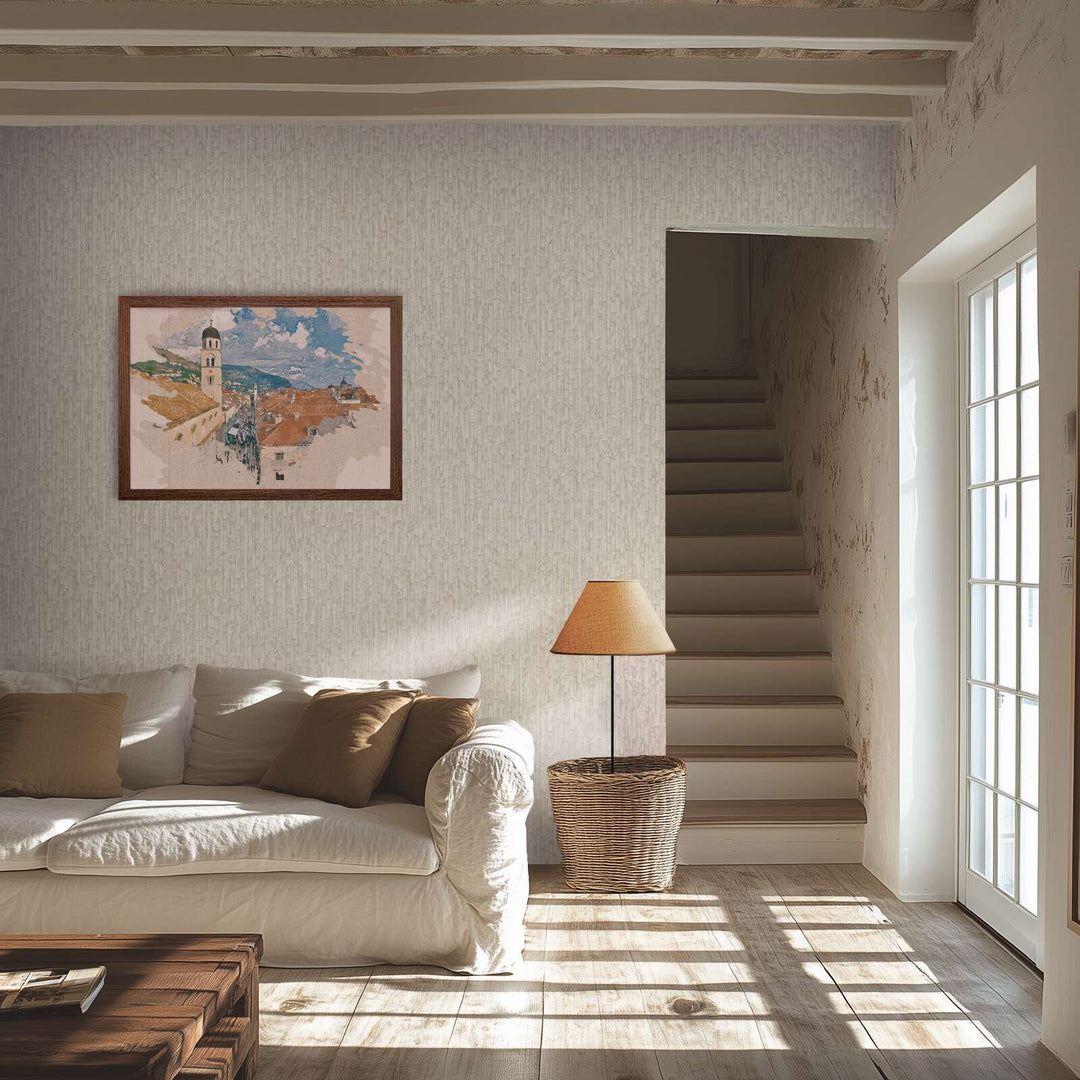 Stilīgas tapetes ar smalku faktūru – pelēkā un zeltā krāsā - 786662 AS Creation