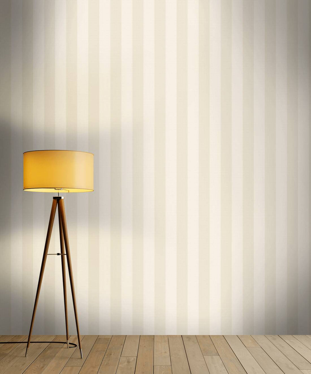 Strīpainas dizaina tapetes Karl LAGERFELD krēmkrāsā - 1343177 AS Creation