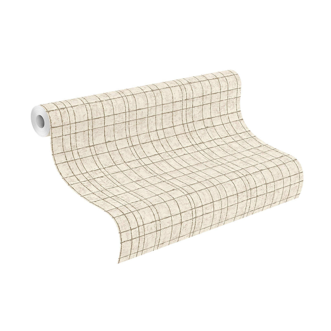 Lētās elegantas tapetes RASCH, bēšā krāsā - 2064616 RASCH