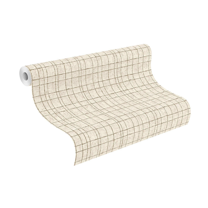 Lētās elegantas tapetes RASCH, bēšā krāsā - 2064616 RASCH