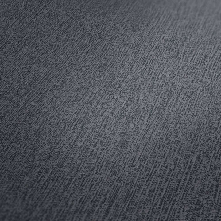 Vienkkrāsainas tapetes ar auduma faktūru - pelēkā krāsā 375215 AS Creation