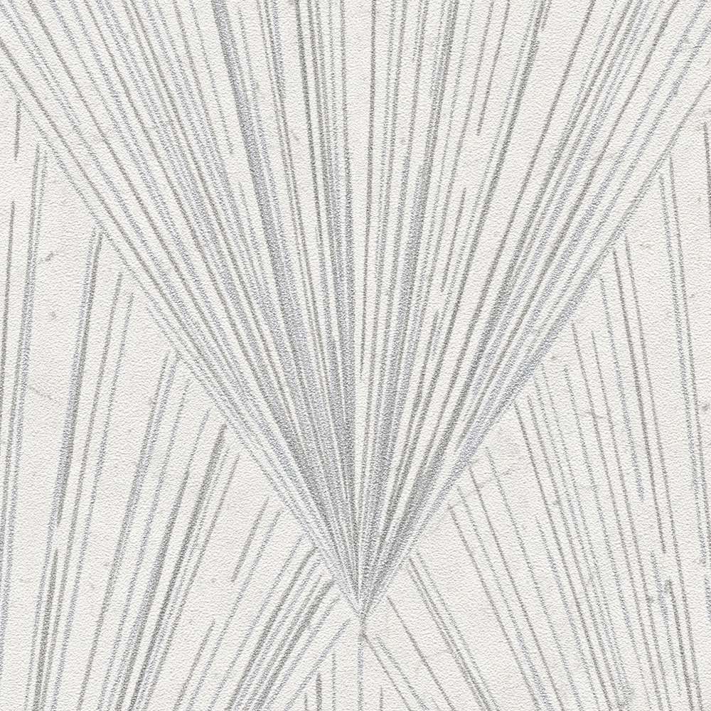 Tapetes ar ģeometriskam figūram pelēkā krāsā AS 378641 AS Creation