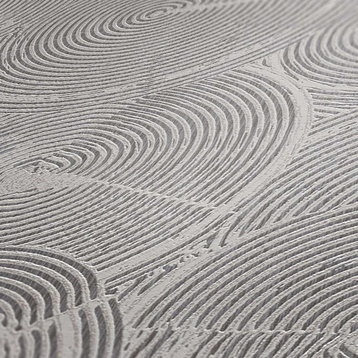 Tapetes ar etnisku ornamentu tumši pelēkos toņos AS Creation 37900-2 AS Creation