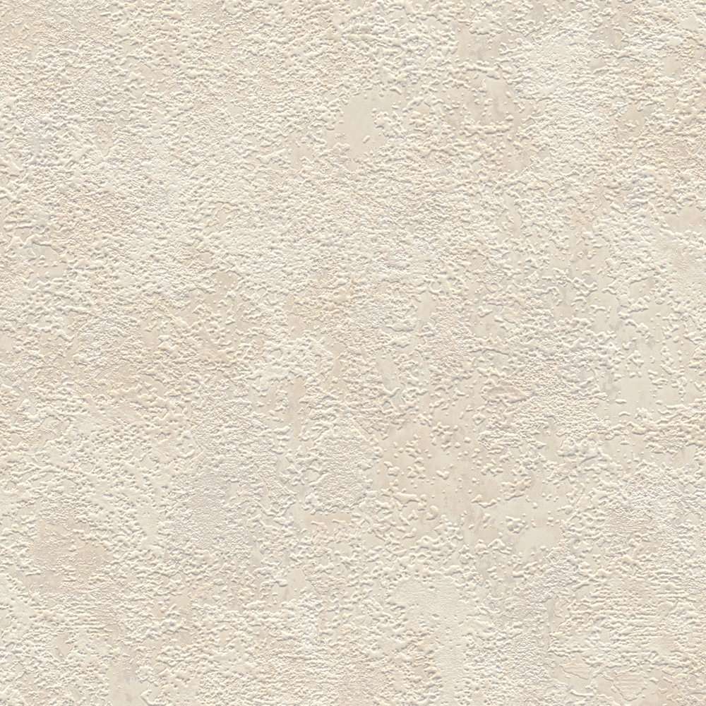 Vienkrāsainas tapetes ar struktūru bēšā krāsā AS 37902-1 AS Creation