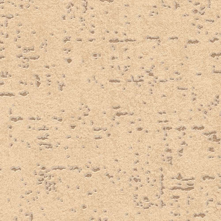 Tapetes ar korķa struktūru bēša toņos AS 379046 AS Creation