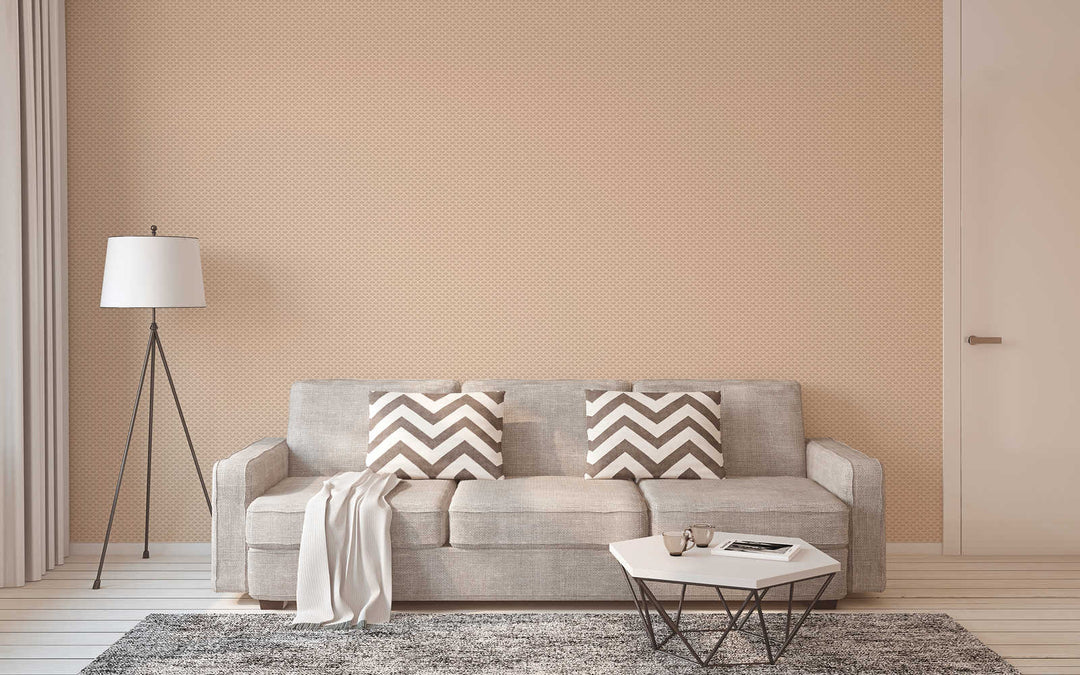 Modernas tapetes ar metāliski zelta rakstu, krēmkrāsā AS 379582 Tapetenshop.lv