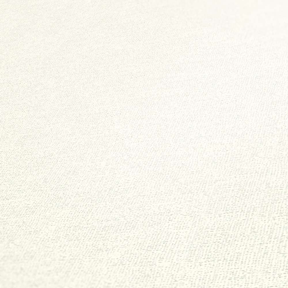Matētas tapetes ar tekstila struktūru krēmkrāsā AS 379863 Tapetenshop.lv