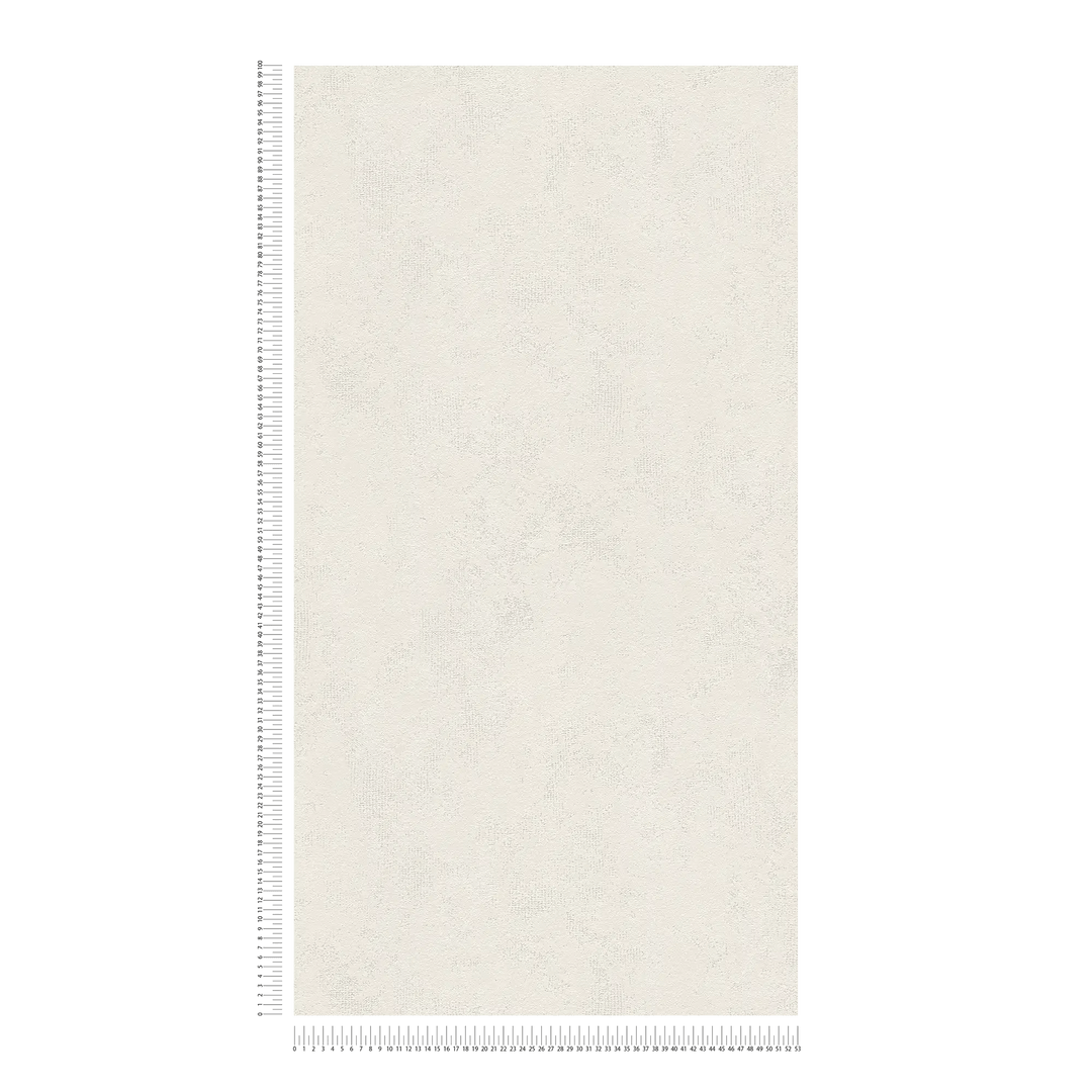 Tapetes ar apmetuma izskatu ar krāsu šrafējumu - krēmkrāsains AS Creation