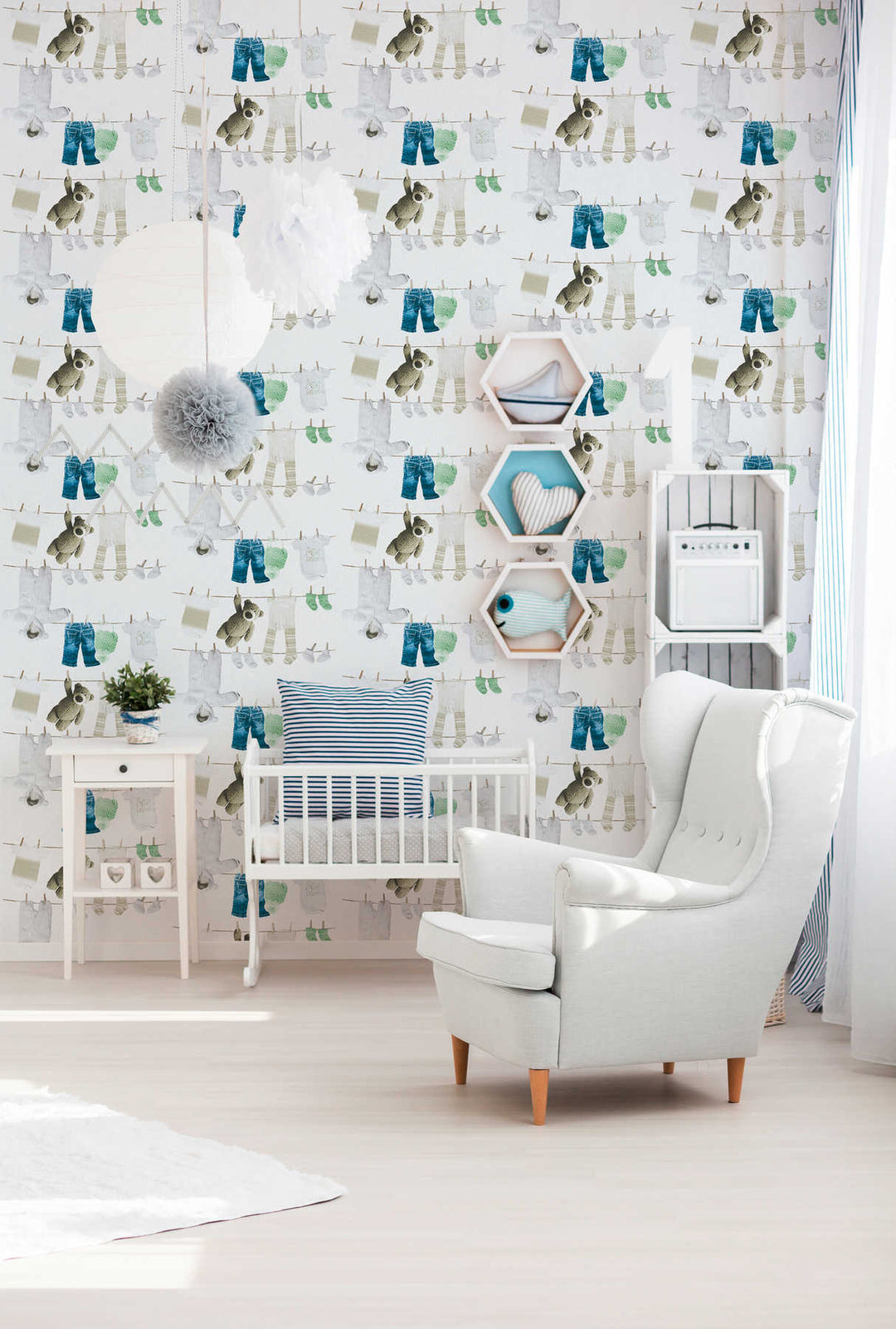 Ekoloģiskas tapetes bērnu istabai (bez ftalātiem un vinila) - 1274052 AS Creation
