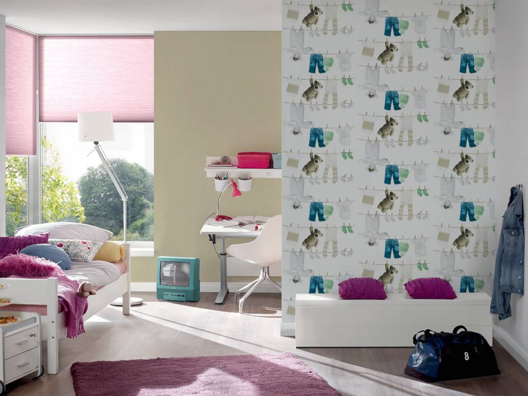 Ekoloģiskas tapetes bērnu istabai (bez ftalātiem un vinila) - 1274052 AS Creation