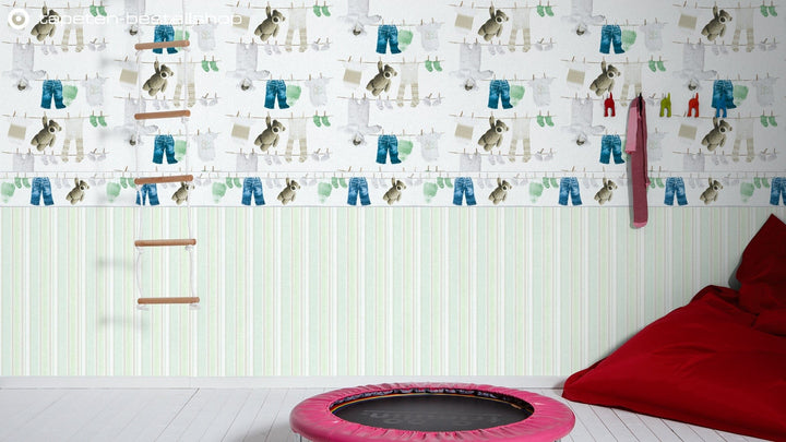 Ekoloģiskas tapetes bērnu istabai (bez ftalātiem un vinila) - 1274052 AS Creation