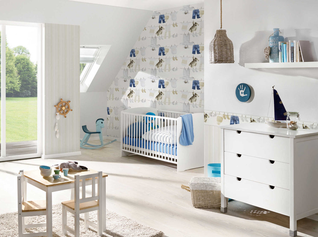 Ekoloģiskas tapetes bērnu istabai (bez ftalātiem un vinila) - 1274075 AS Creation