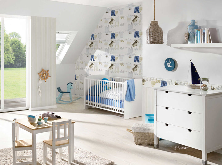 Ekoloģiskas tapetes bērnu istabai (bez ftalātiem un vinila) - 1274075 AS Creation