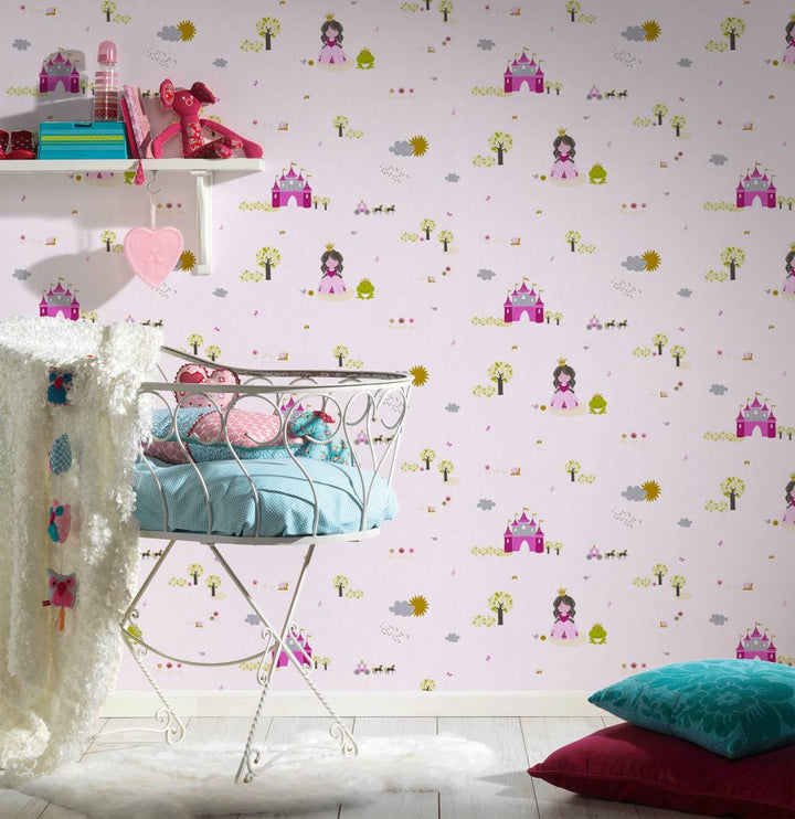 Ekoloģiskas tapetes bērnu istabai (bez ftalātiem un vinila) - 1274171 AS Creation