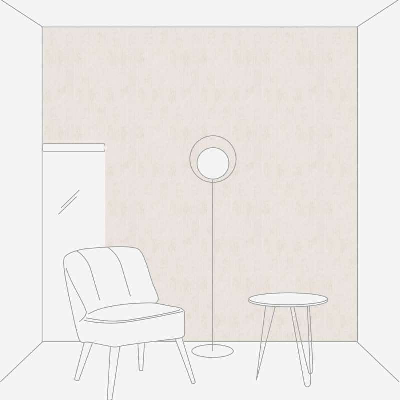 Tapetes ar 3D grafisku rakstu krēmkrāsā - 1361606 AS Creation