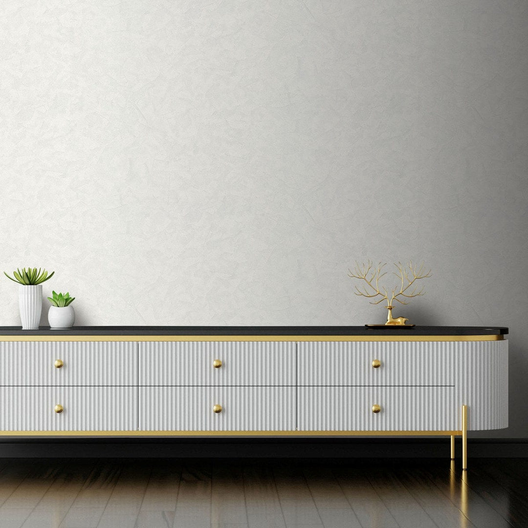 Tapetes ar abstrakta rakstu baltā krāsā, Erismann - 3741305 Erismann