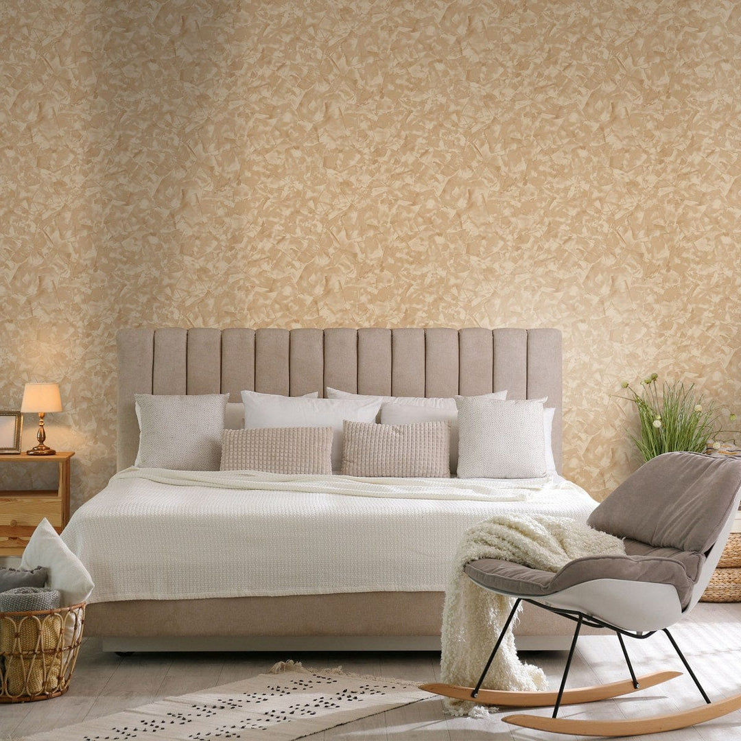 Tapetes ar abstrakta rakstu zeltā krāsā, Erismann - 3741342 Erismann