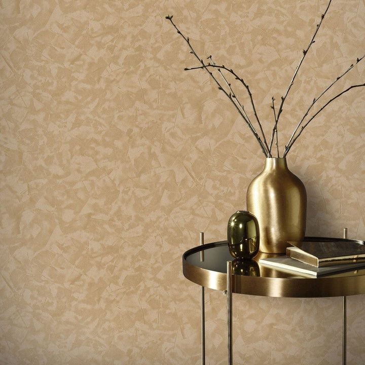 Tapetes ar abstrakta rakstu zeltā krāsā, Erismann - 3741342 Erismann