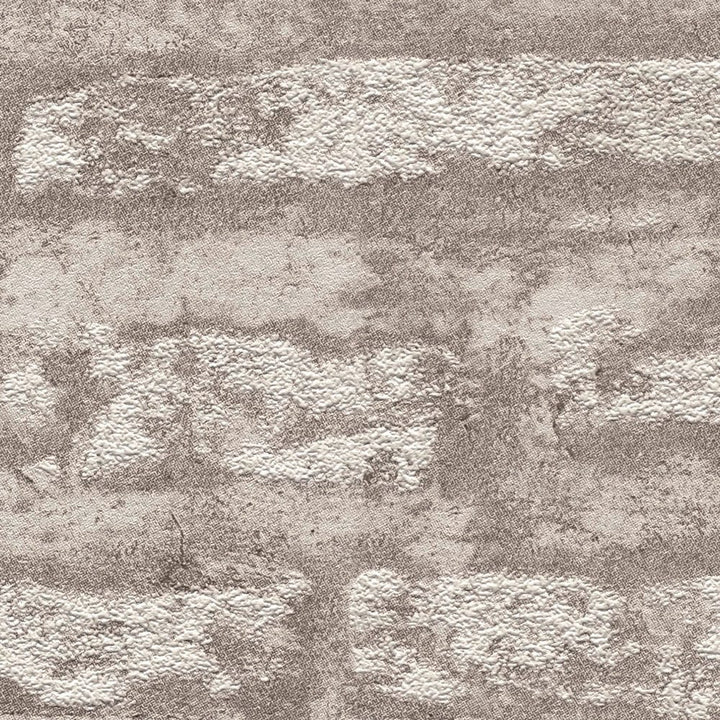 Tapetes ar abstraktu akmens rakstu brūnā krāsā, AS 390274 AS Creation