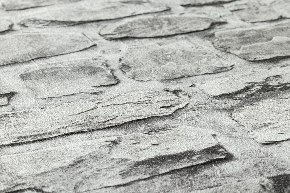 Tapetes ar akmens rakstu, AS Creation, pelēkā krāsā - 1306265 AS Creation