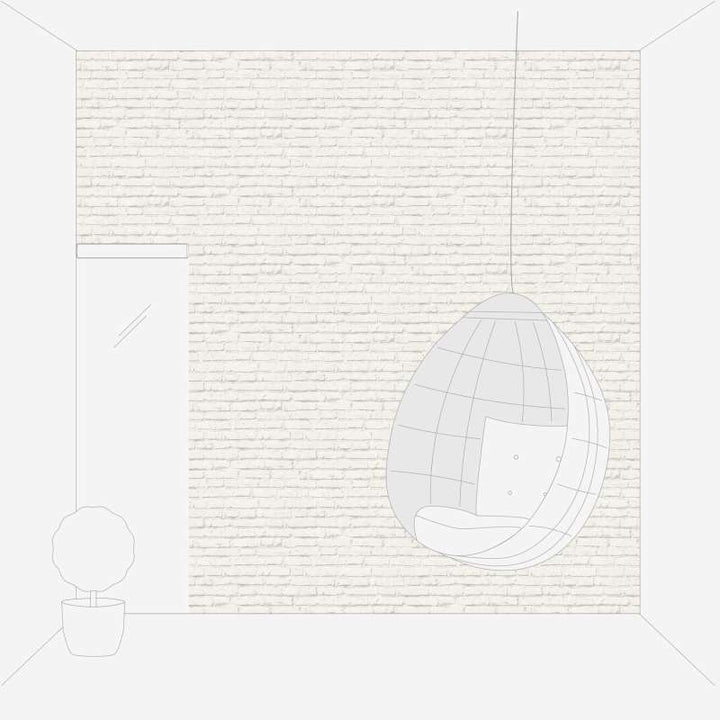 Tapetes ar akmens rakstu gaiši pelēkā krāsā, matētas - 1237670 AS Creation