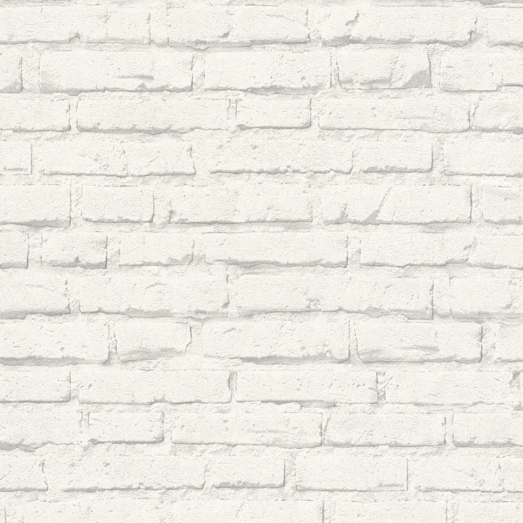 Tapetes ar akmens rakstu gaiši pelēkā krāsā, matētas - 1237670 AS Creation