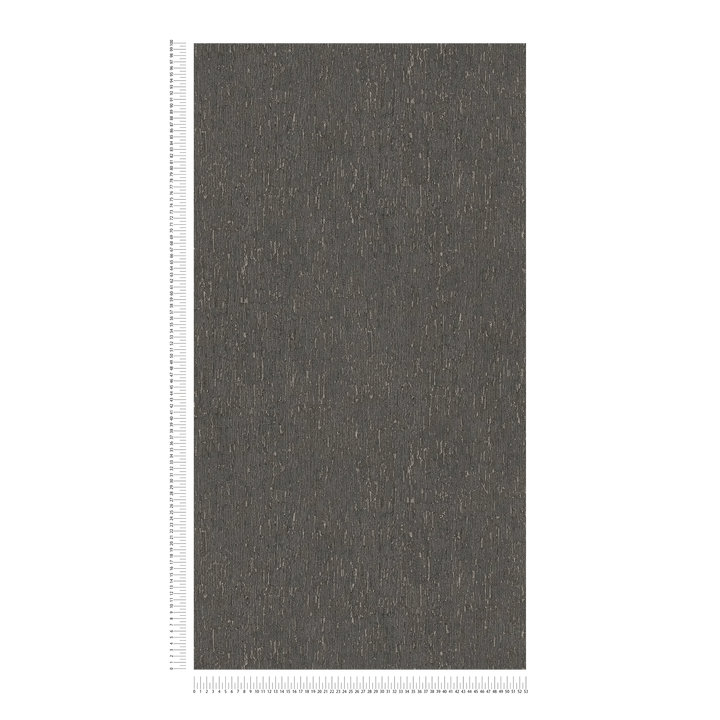 Tapetes ar apmetuma izskatu melnā krāsā ar zelta elementiem, 395626 AS Creation