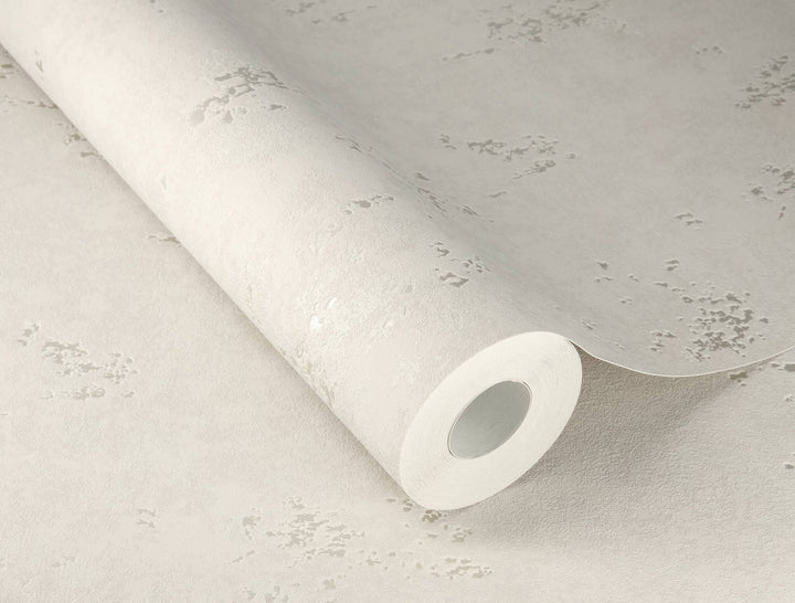 Tapetes ar apmetuma rakstu krēmkrāsā ar sudraba akcentiem, 315714 RASCH