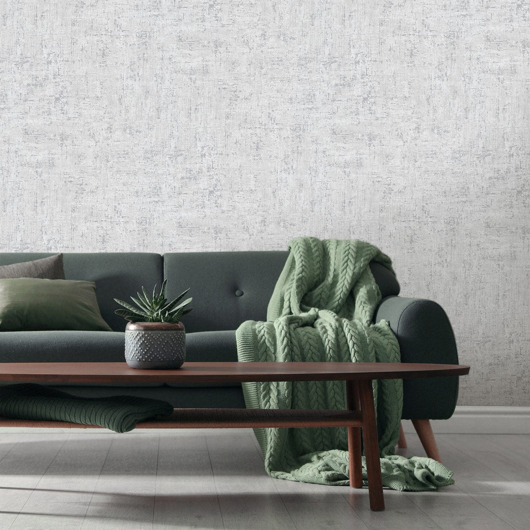 Tapetes ar apmetuma rakstu pelēkā krāsā, Erismann - 3741152 Tapetenshop.lv