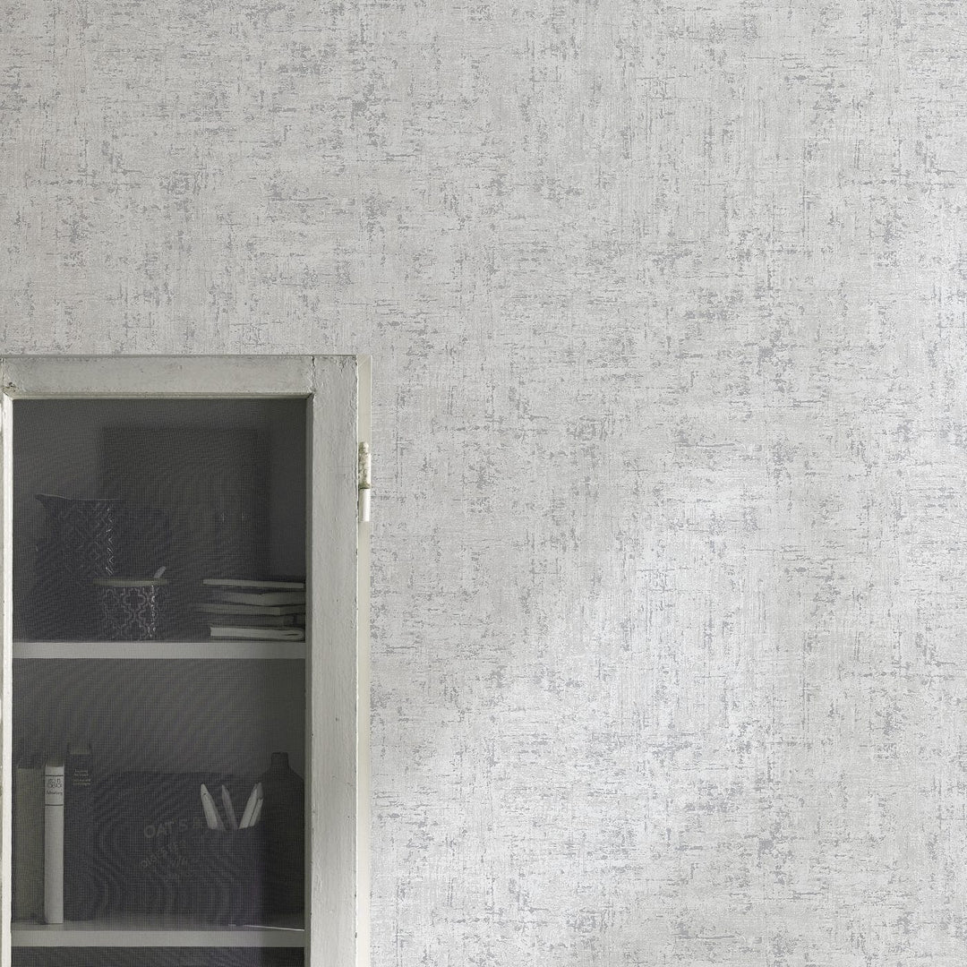 Tapetes ar apmetuma rakstu pelēkā krāsā, Erismann - 3741152 Tapetenshop.lv
