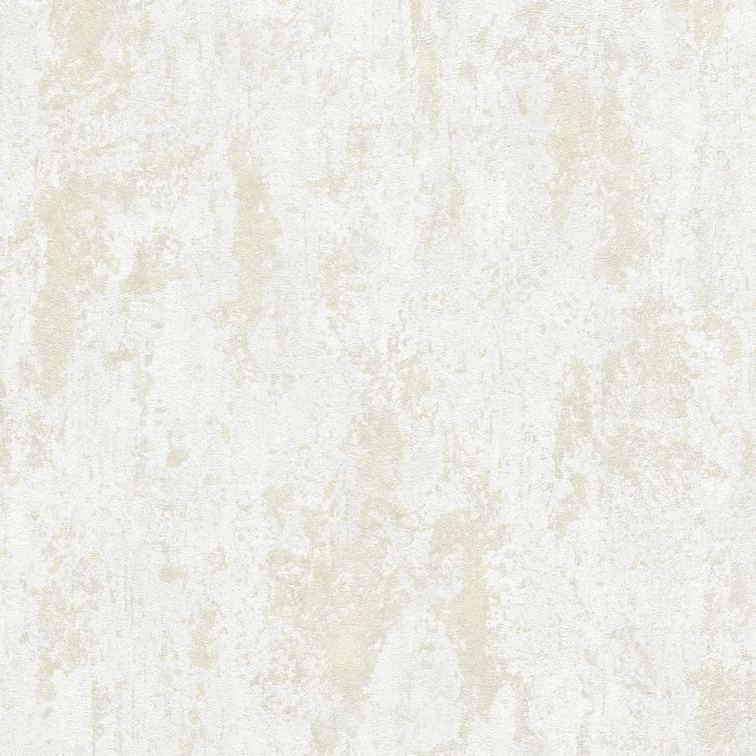Baltas un krēmkrāsas tapetes ar apmetuma faktūru gaisīgai telpai   Tapetenshop.lv