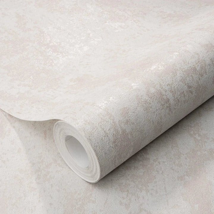 Baltas un krēmkrāsas tapetes ar apmetuma faktūru gaisīgai telpai   Tapetenshop.lv