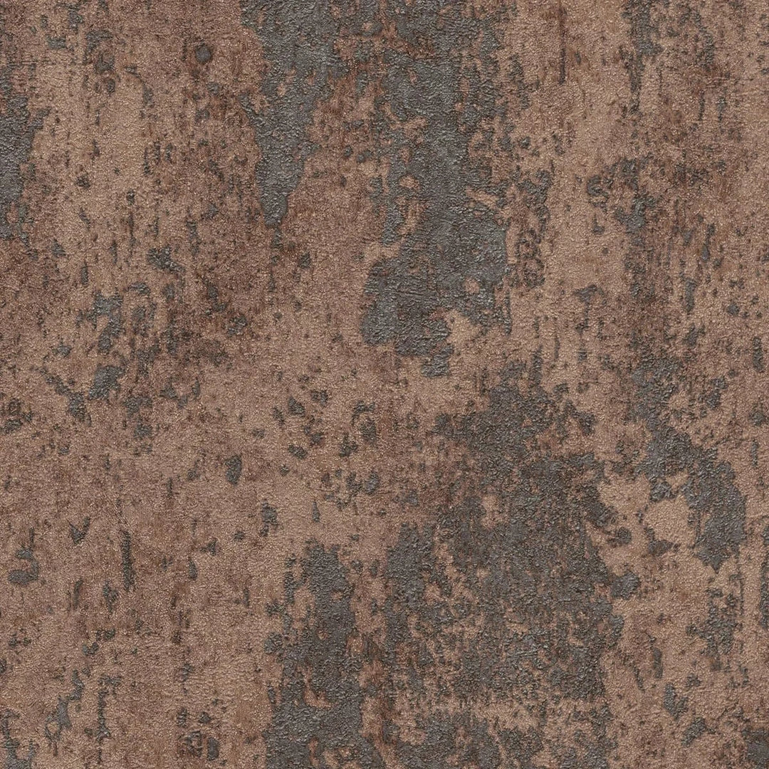 Brūnas tapetes ar apmetuma efektu un vieglu spīdumu siltam interjeram   Tapetenshop.lv