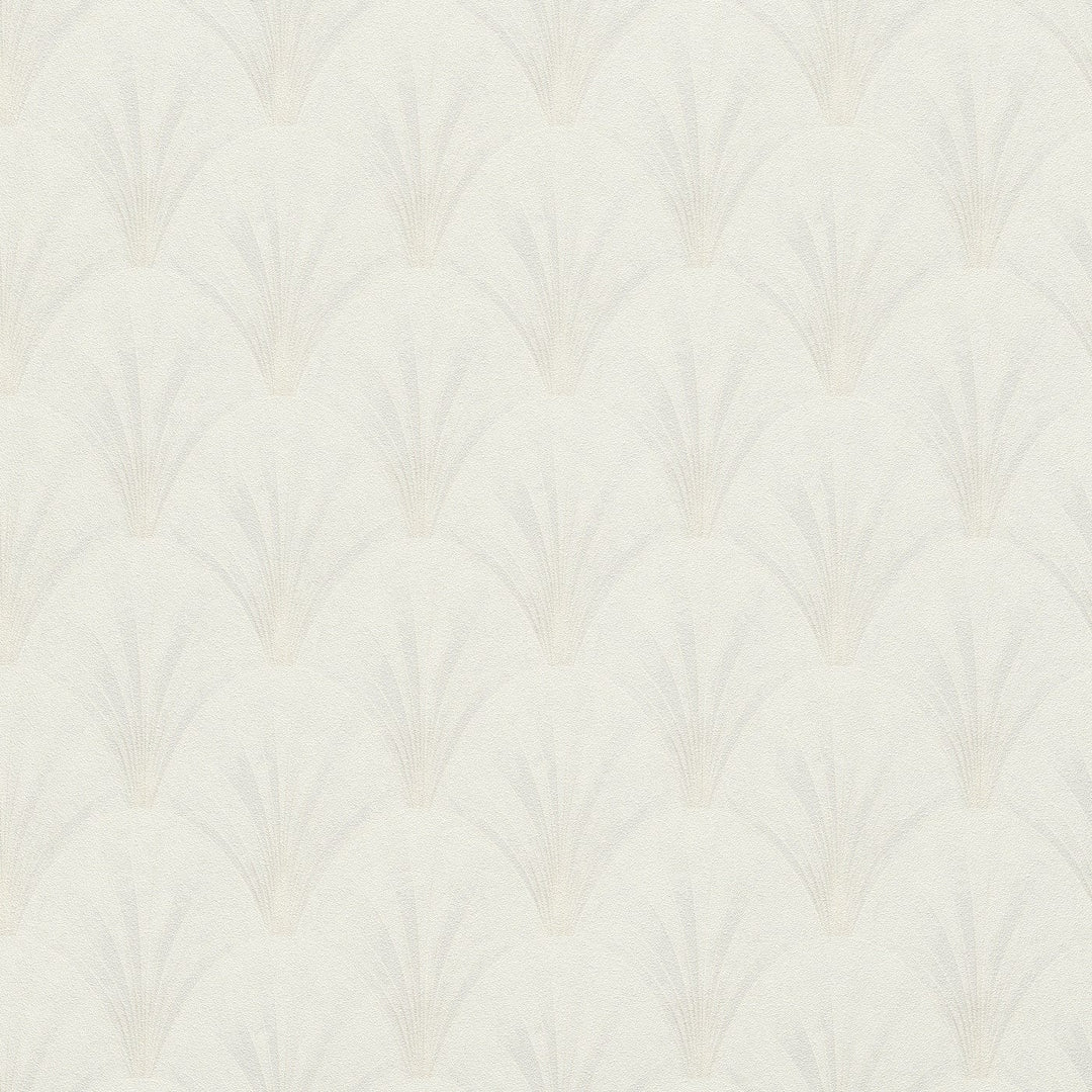 Tapetes ar ArtDeco ornamentu gaišos toņos/krēmkrāsā, 3771213 Tapetenshop.lv