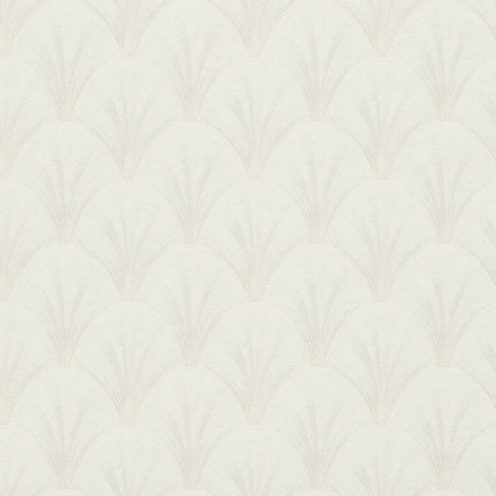 Tapetes ar ArtDeco ornamentu gaišos toņos/krēmkrāsā, 3771213 Tapetenshop.lv