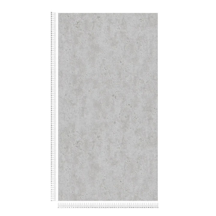 Tapetes ar dekoratīva apmetuma izskatu pelēkā krāsā, 1312664 AS Creation