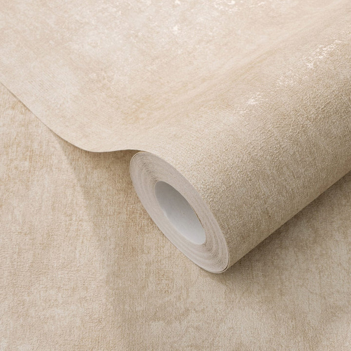 Tapetes ar dekoratīva apmetuma rakstu bēšā krāsā - 1043802 Tapetenshop.lv