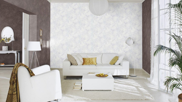 Tapetes ar dekoratīva apmetuma rakstu melnā krāsā - RASCH 1456215 RASCH