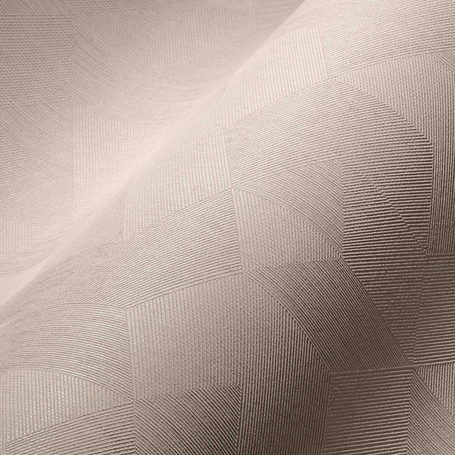 Tapetes ar grafisku rakstu un mirdzuma efektu mandeļu krāsā - 1335474 AS Creation