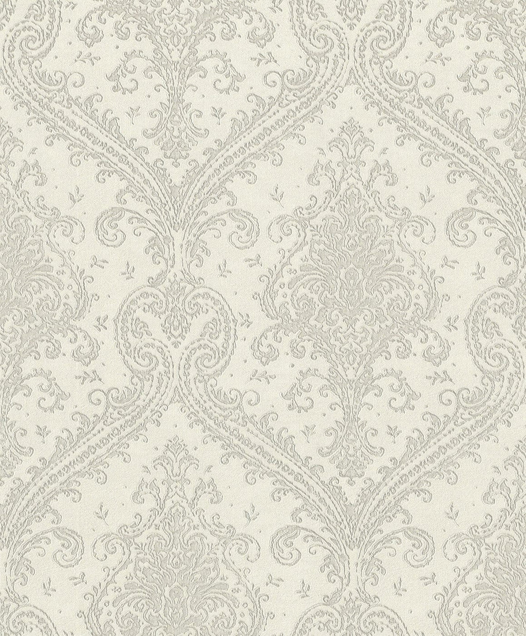 Tapetes ar klasisku ornamentu gaiši pelēkā krāsā - RASCH 1465245 RASCH