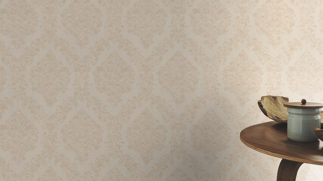 Tapetes ar klasisku rakstu gaišos toņos - RASCH 1466376 RASCH