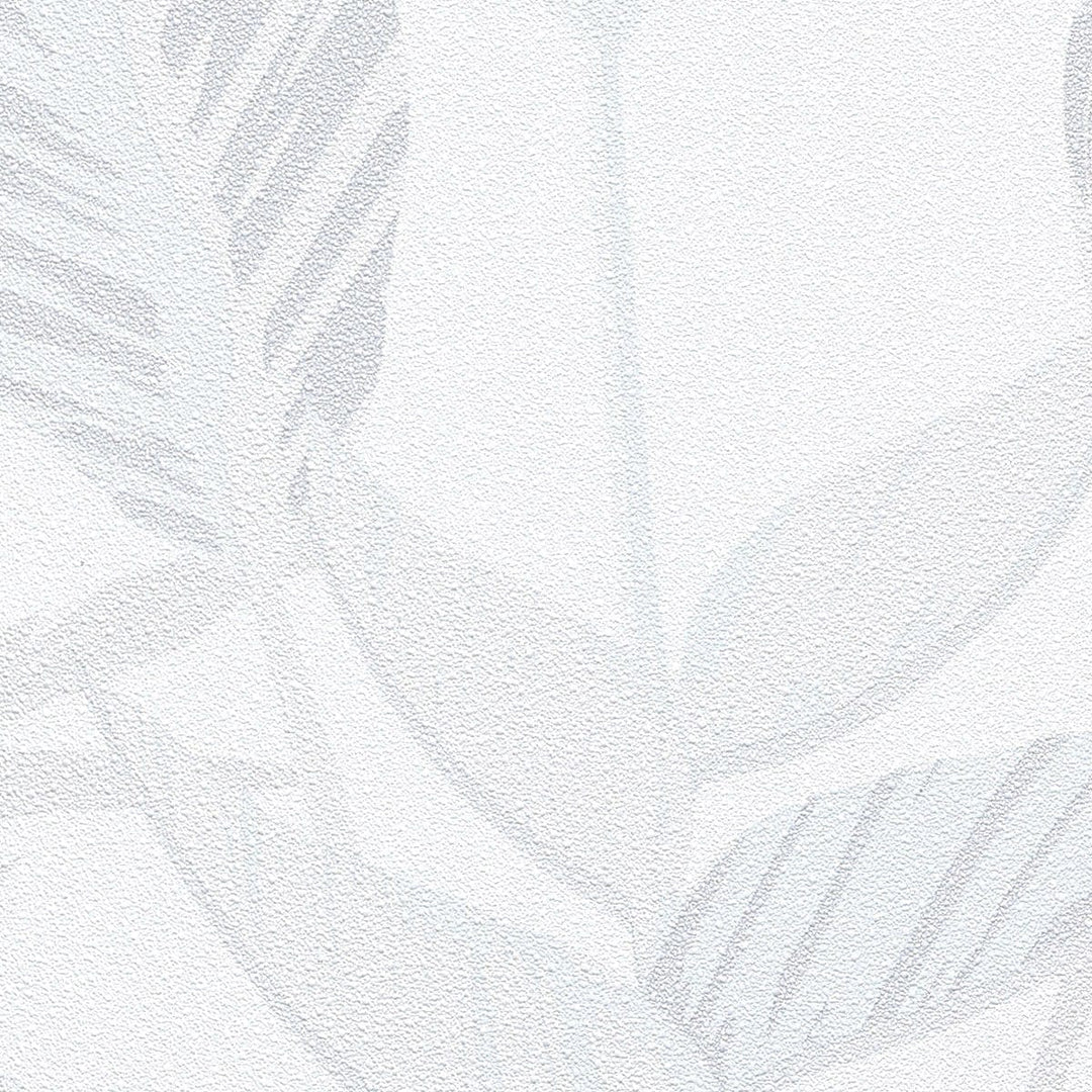 Tapetes ar lielām lapām baltā krāsā - 1033201, Erismann (Vācija) Erismann