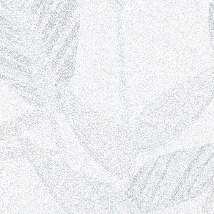 Tapetes ar lielām lapām baltā krāsā - 1033201, Erismann (Vācija) Erismann