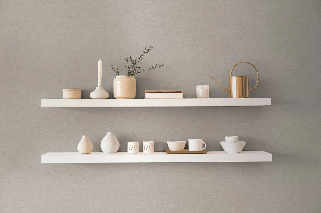 Pelēkas tapetes ar tekstila imitāciju AS Creation 306894 AS Creation