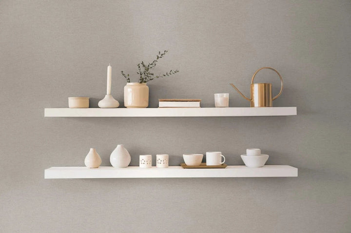 Pelēkas tapetes ar tekstila imitāciju AS Creation 306894 AS Creation