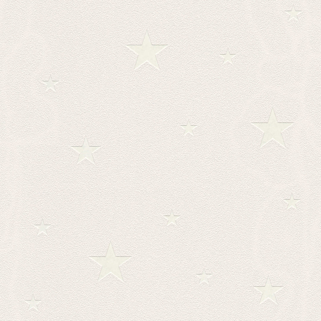 Tapetes ar tumsā spīdošam zvaigznem bēšā krāsā AS Creation 32440-4 AS Creation