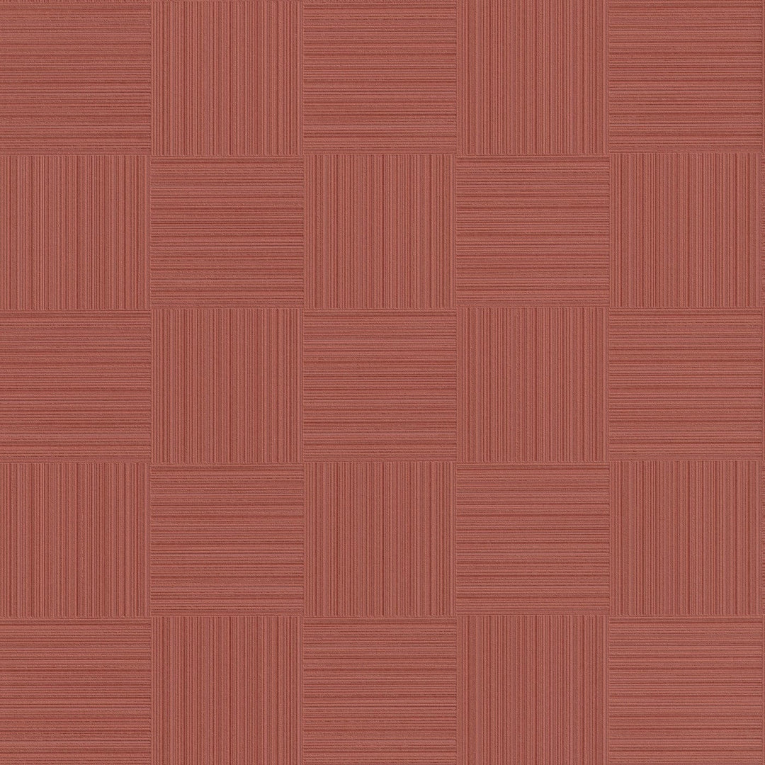 Tapetes ar mīkstu faktūru un tekstila efektu, sarkanā - 2022021 RASCH